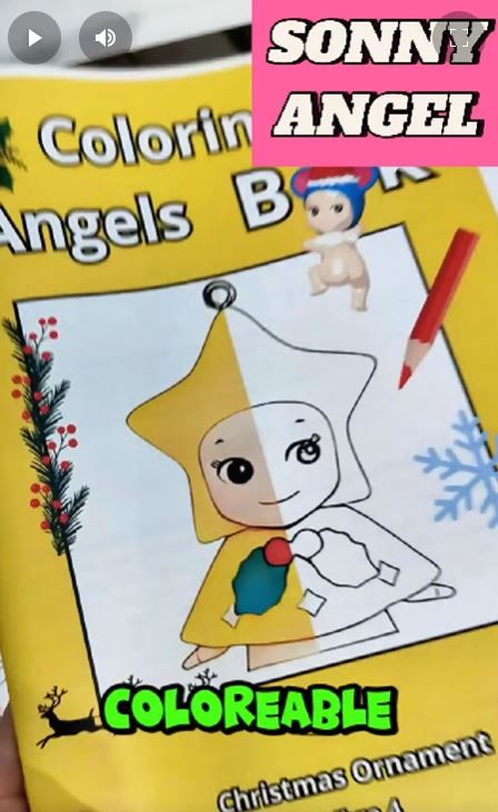 Tutorial descargar coloreable Sonny Angel gratis